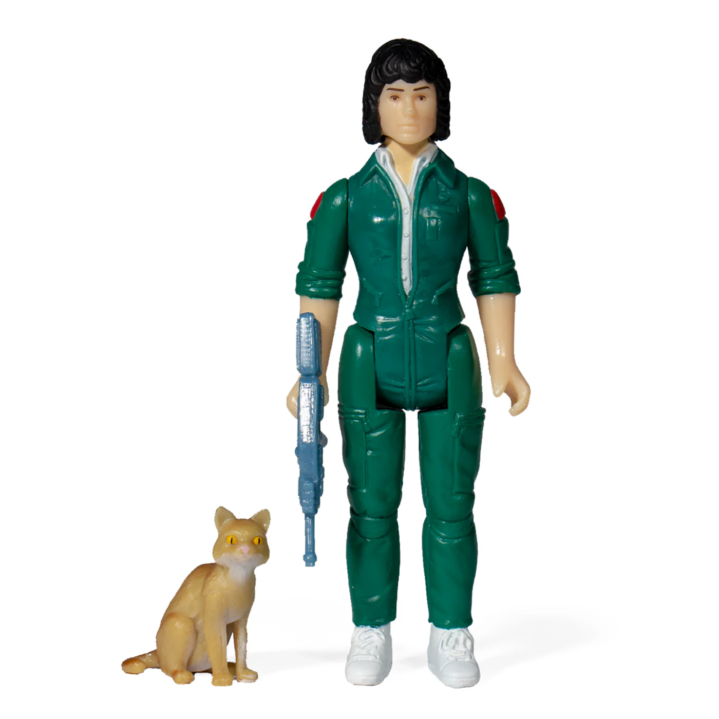 SUPER7 - Alien ReAction Figure Wave 3 - Ripley with Jonesy (Blue Card) - Image 2