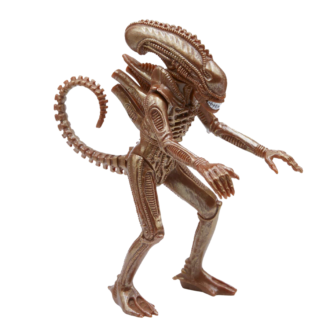 SUPER7 - Aliens ReAction Figure - The Alien Warrior (Stealth) - Bronze - Image 2