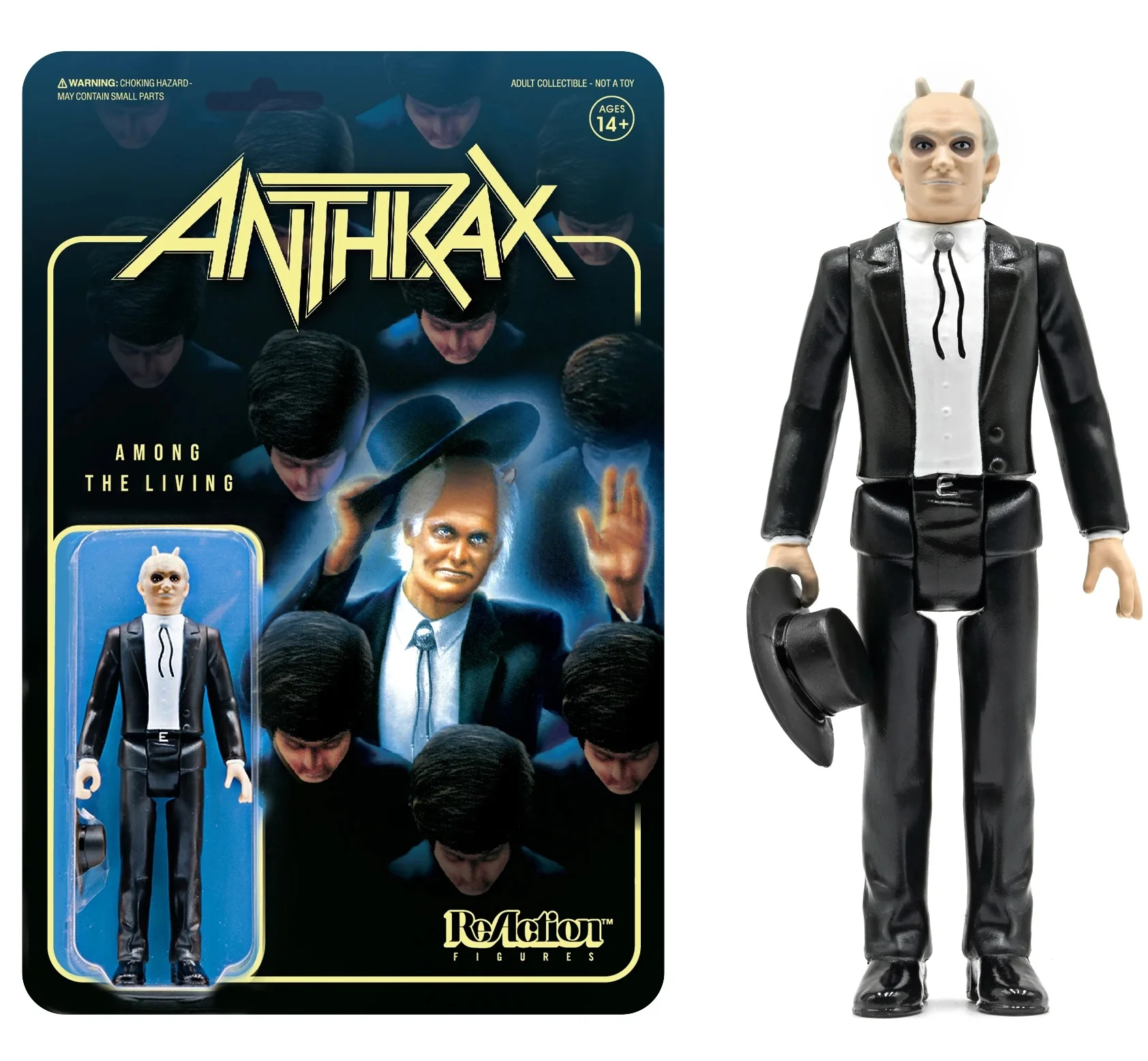 SUPER7 - Anthrax ReAction Figure - Among The Living - Image 2