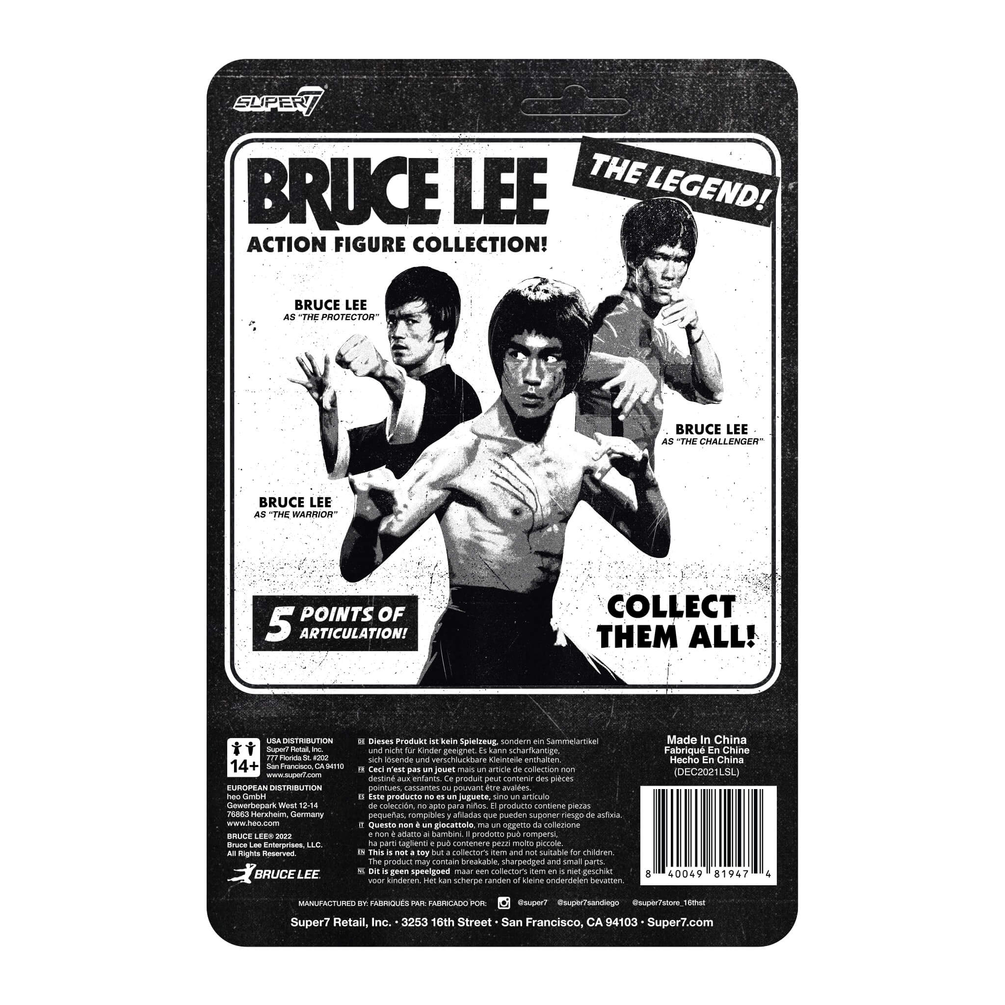 SUPER7 - Bruce Lee Reaction Figure - The Challenger - Image 4