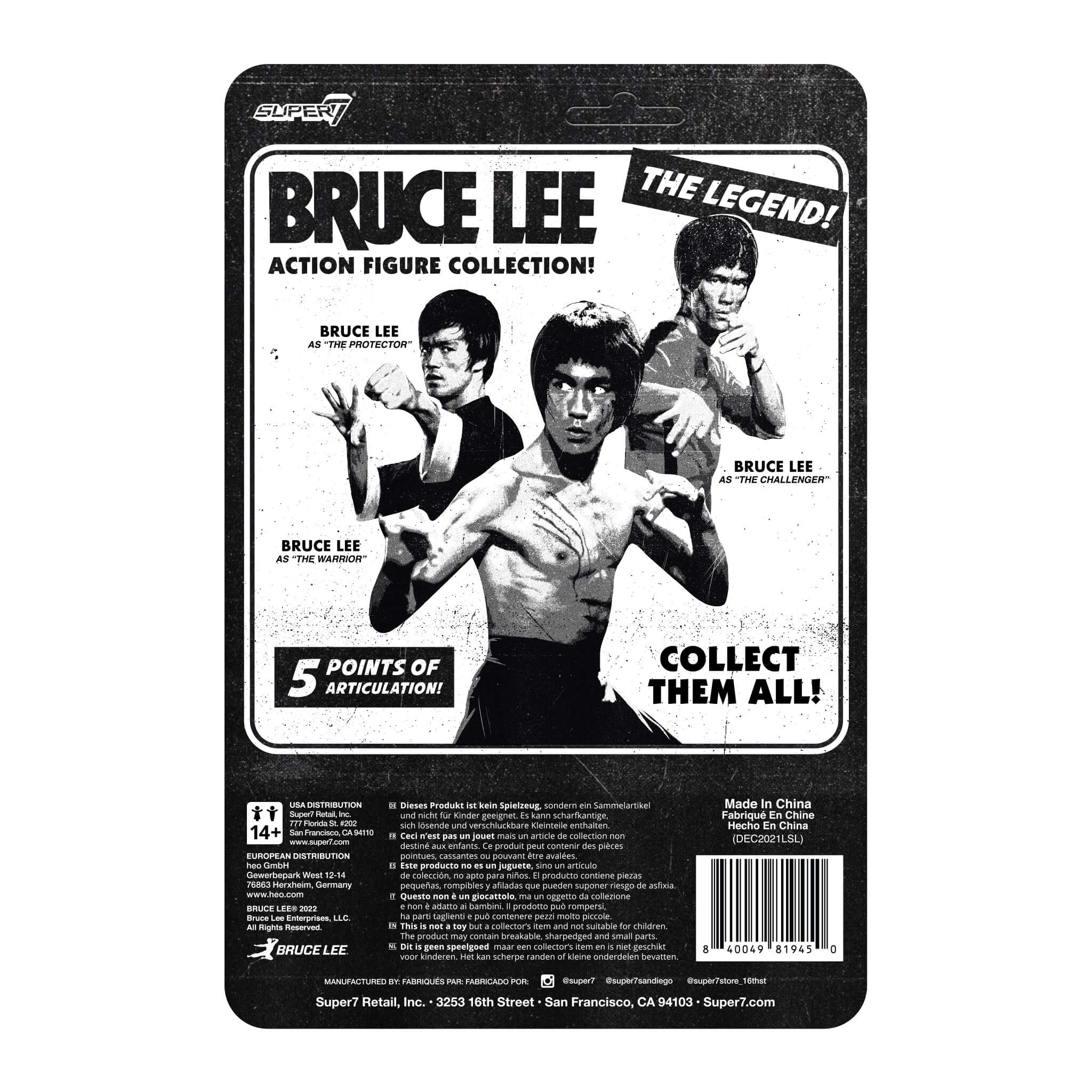 SUPER7 - Bruce Lee Reaction Figure - The Protector - Image 3