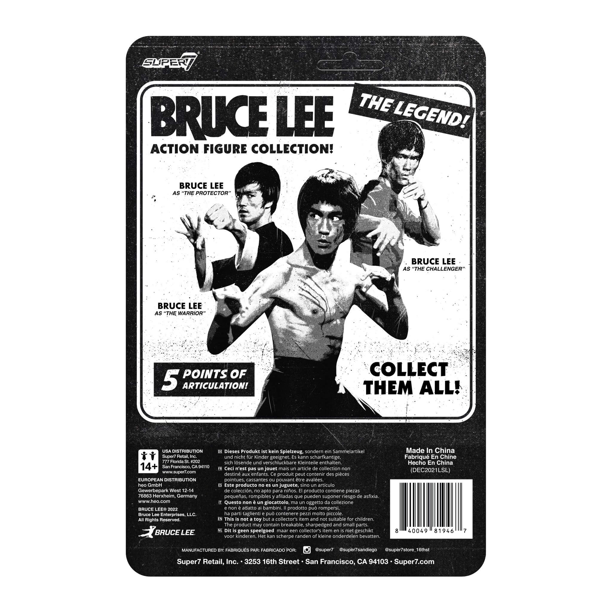 SUPER7 - Bruce Lee Reaction Figure - The Warrior - Image 3