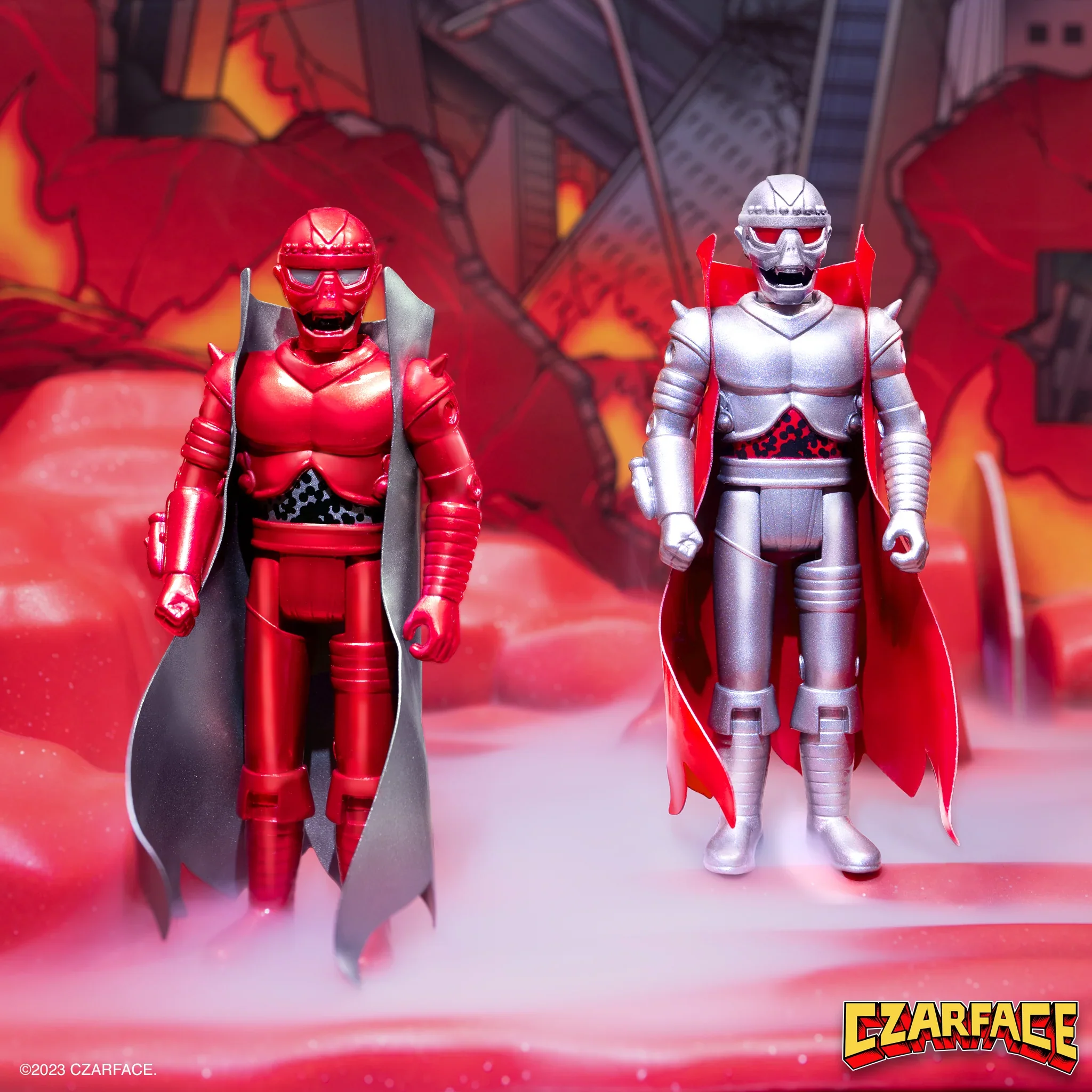 SUPER7 - Czarface Reaction Figure - Battle Mode Double-Sided Playset - Image 4