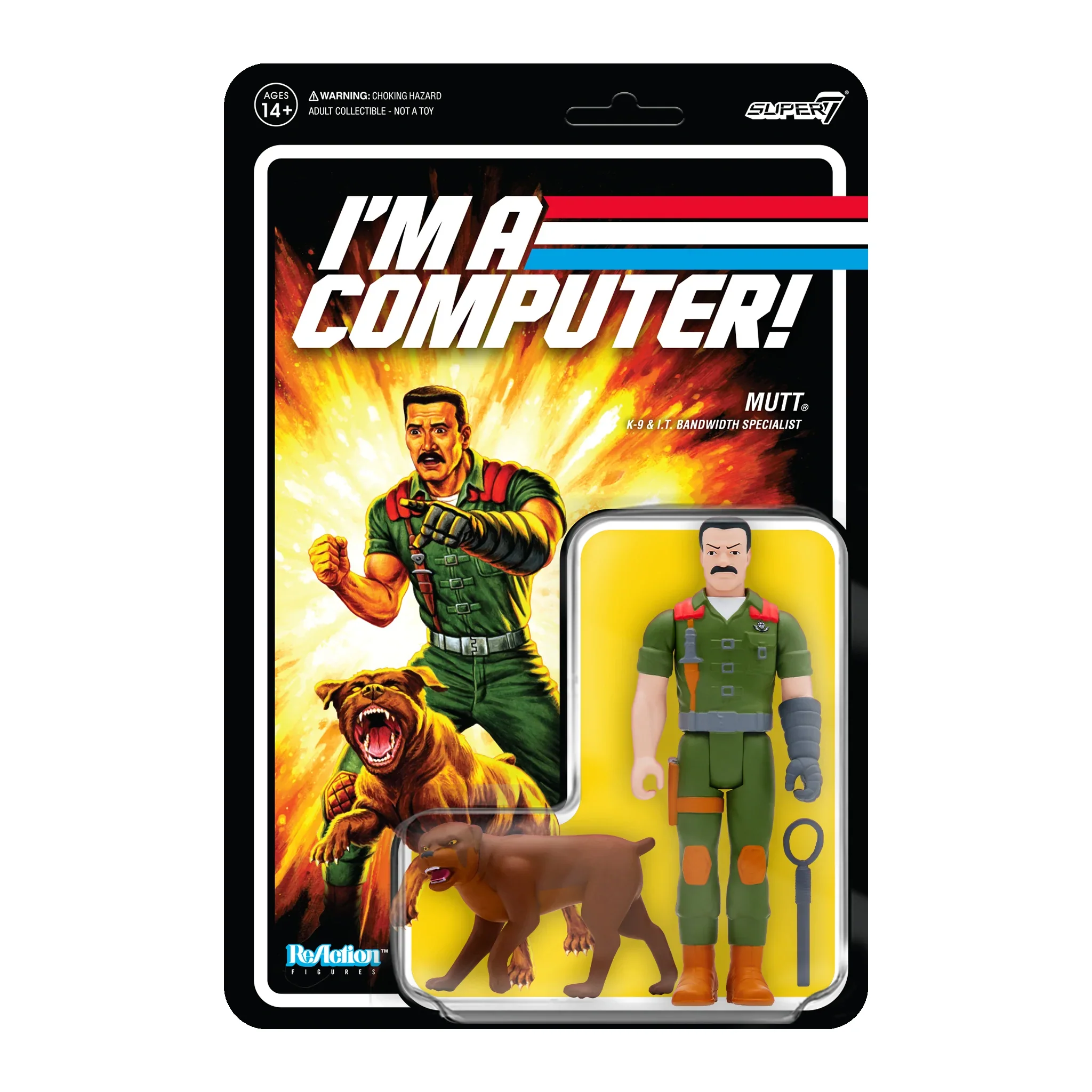SUPER7 - G.I. Joe ReAction Figures Wave 3 - Mutt PSA - Image 2