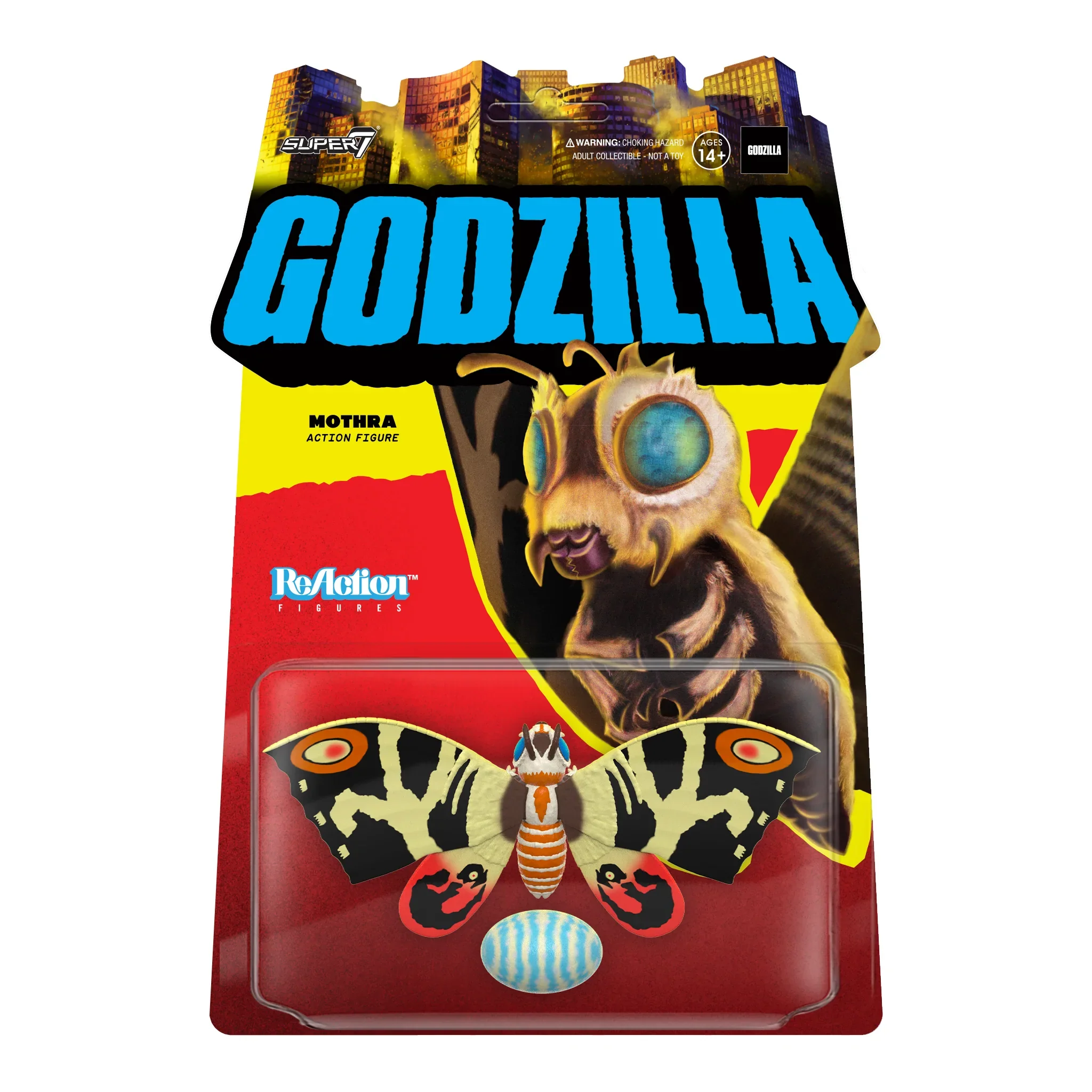 SUPER7 - Godzilla Toho ReAction Figure - Mothra