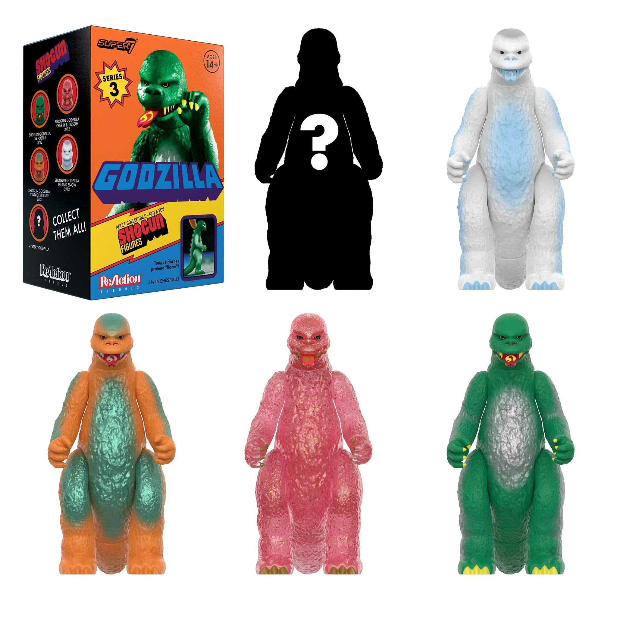 Super7 - Godzilla Series 3 Shogun Figurines Blind Box - Image 2