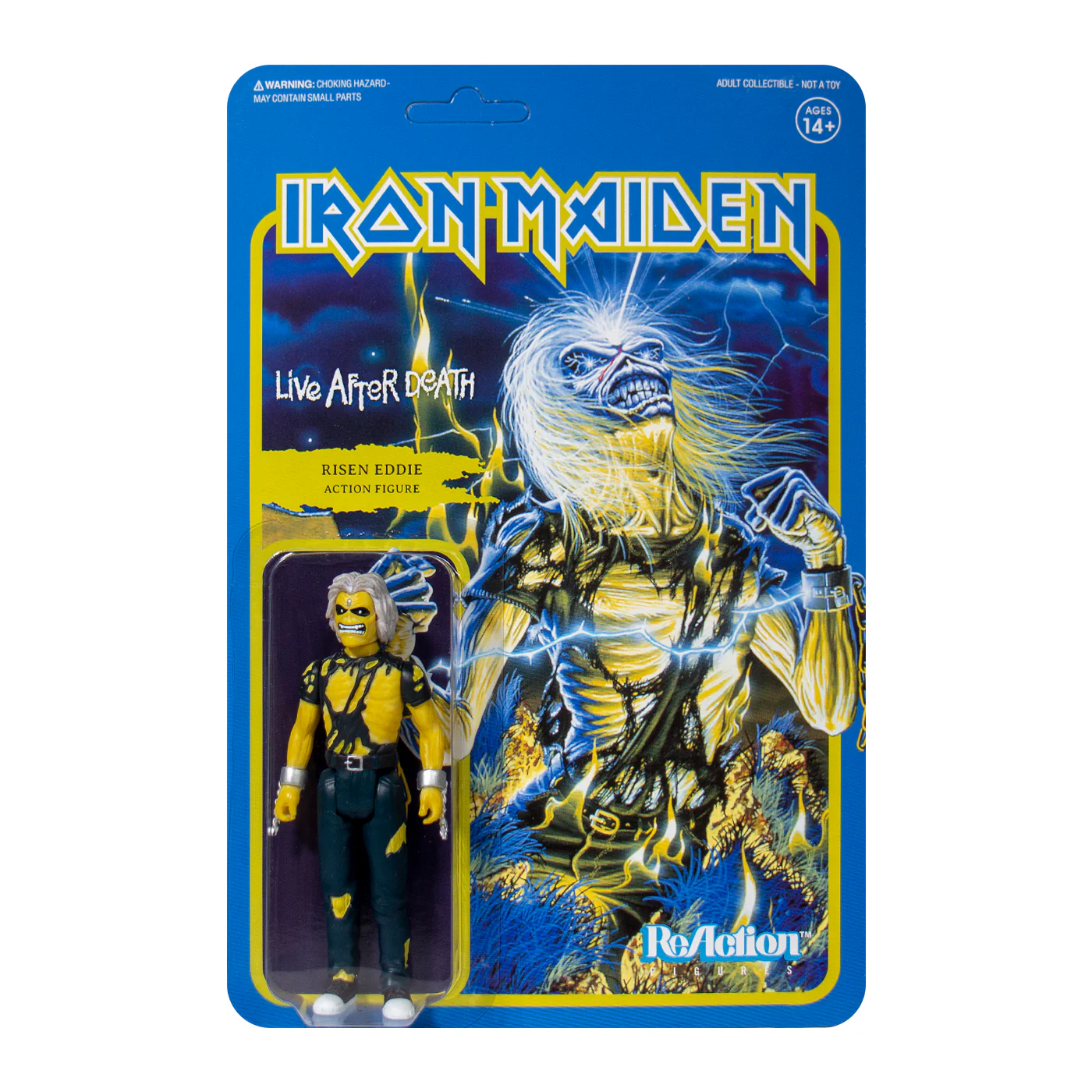 SUPER7 - Iron Maiden ReAction Figure - Live After Death (Album Art)