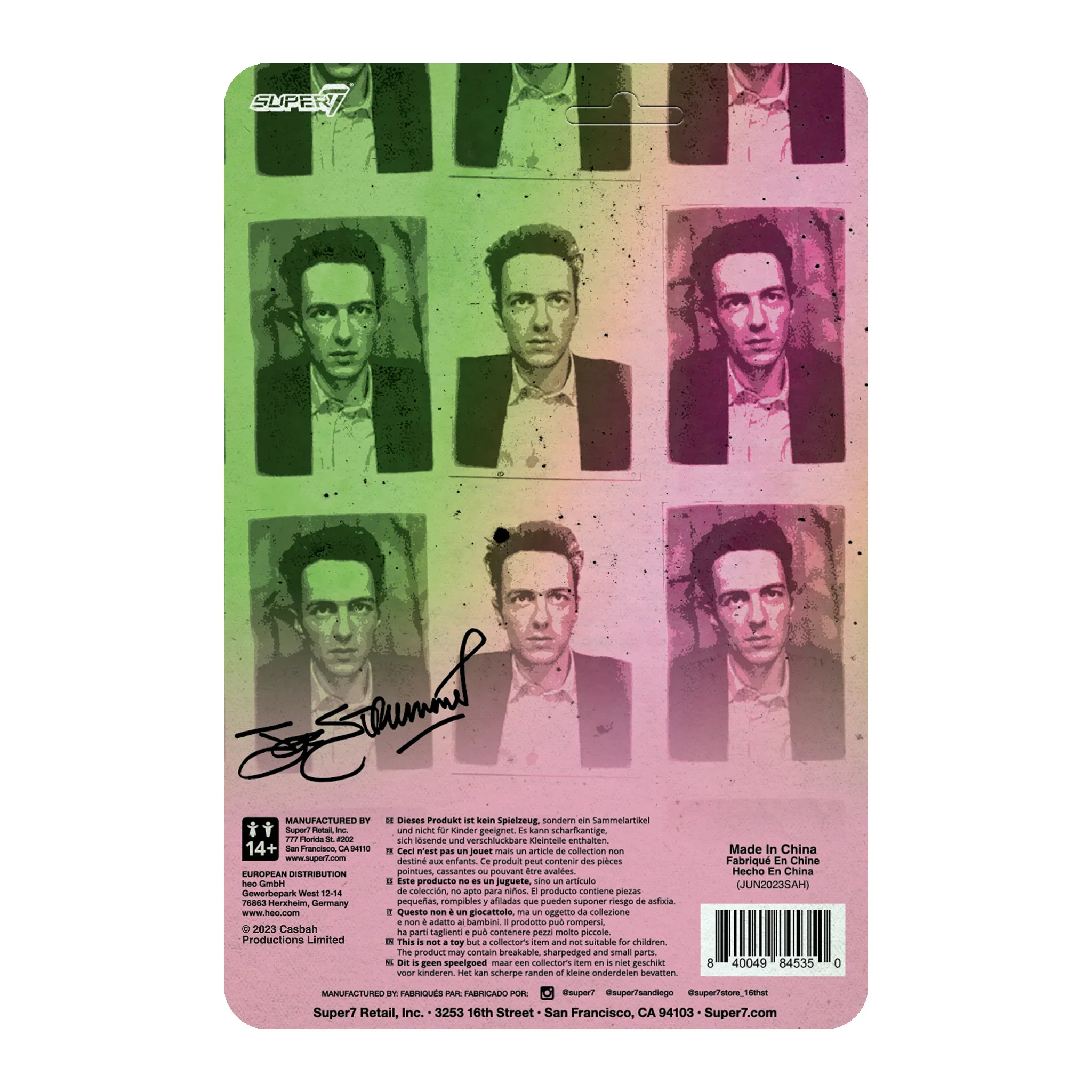 SUPER7 - Joe Strummer ReAction Figure Joe Strummer (London Calling) - Image 6