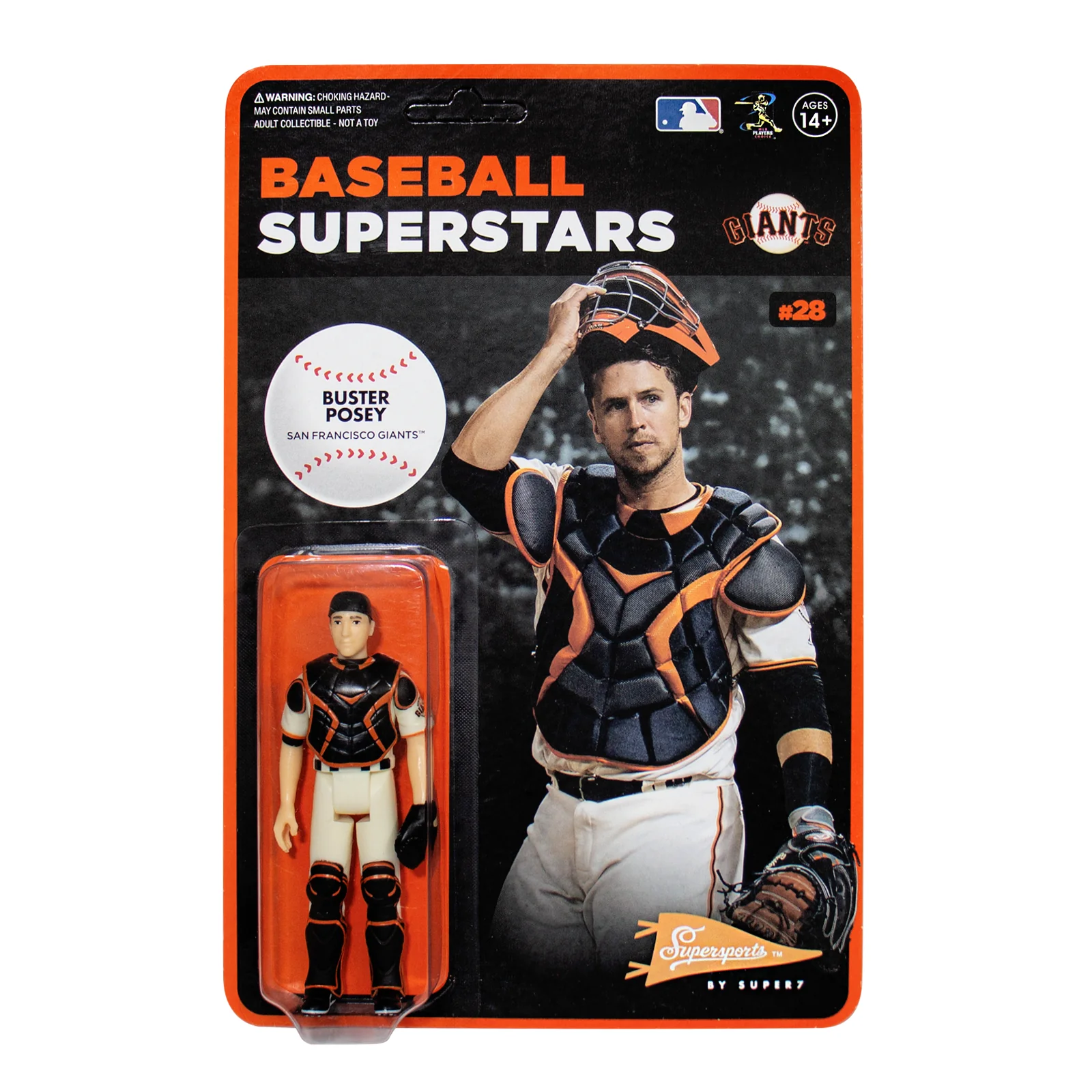 SUPER7 - MLB Modern ReAction Wave 1 - Buster Posey (San Francisco Giants)