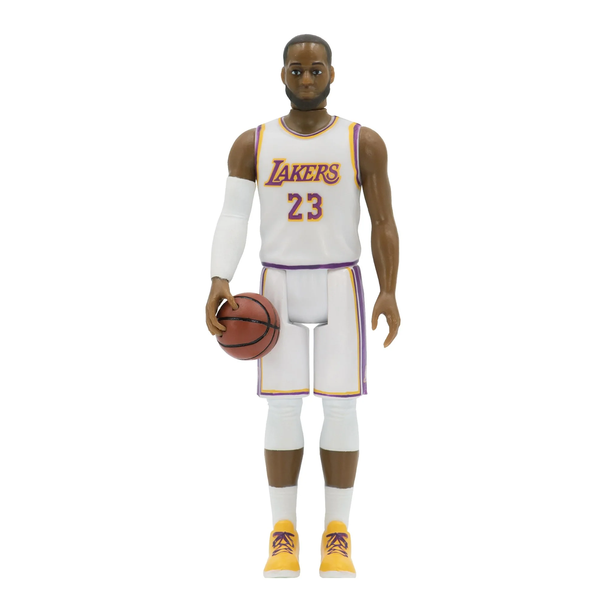 SUPER7 - NBA Supersports Figure - LeBron James Alternate Jersey (Lakers) - Image 2