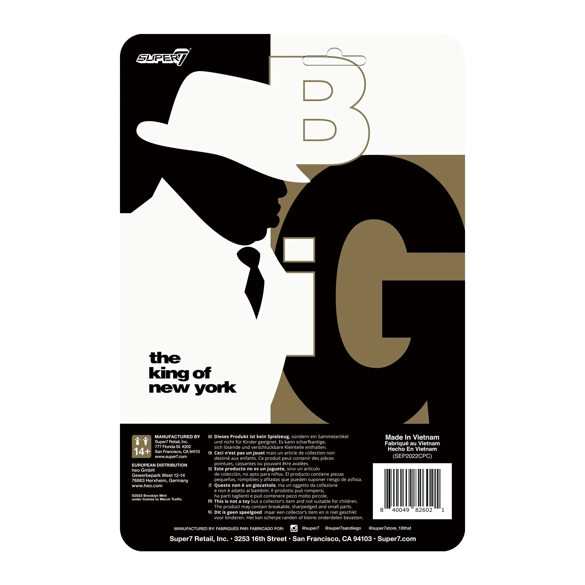 SUPER7 - Notorious B.I.G. ReAction Wave 3 Biggie In Suit - Image 3