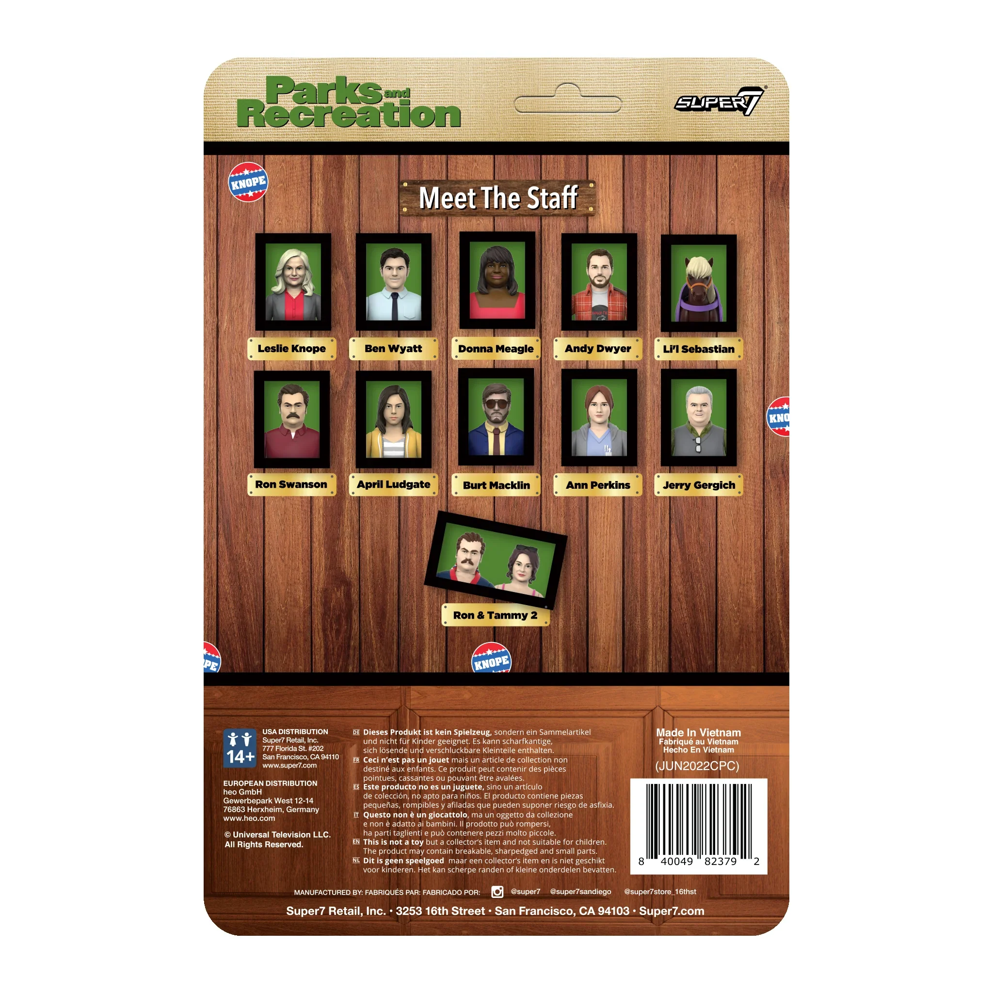 SUPER7 - Parks and Recreation Reaction Figure - Li'l Sebastian - Image 4