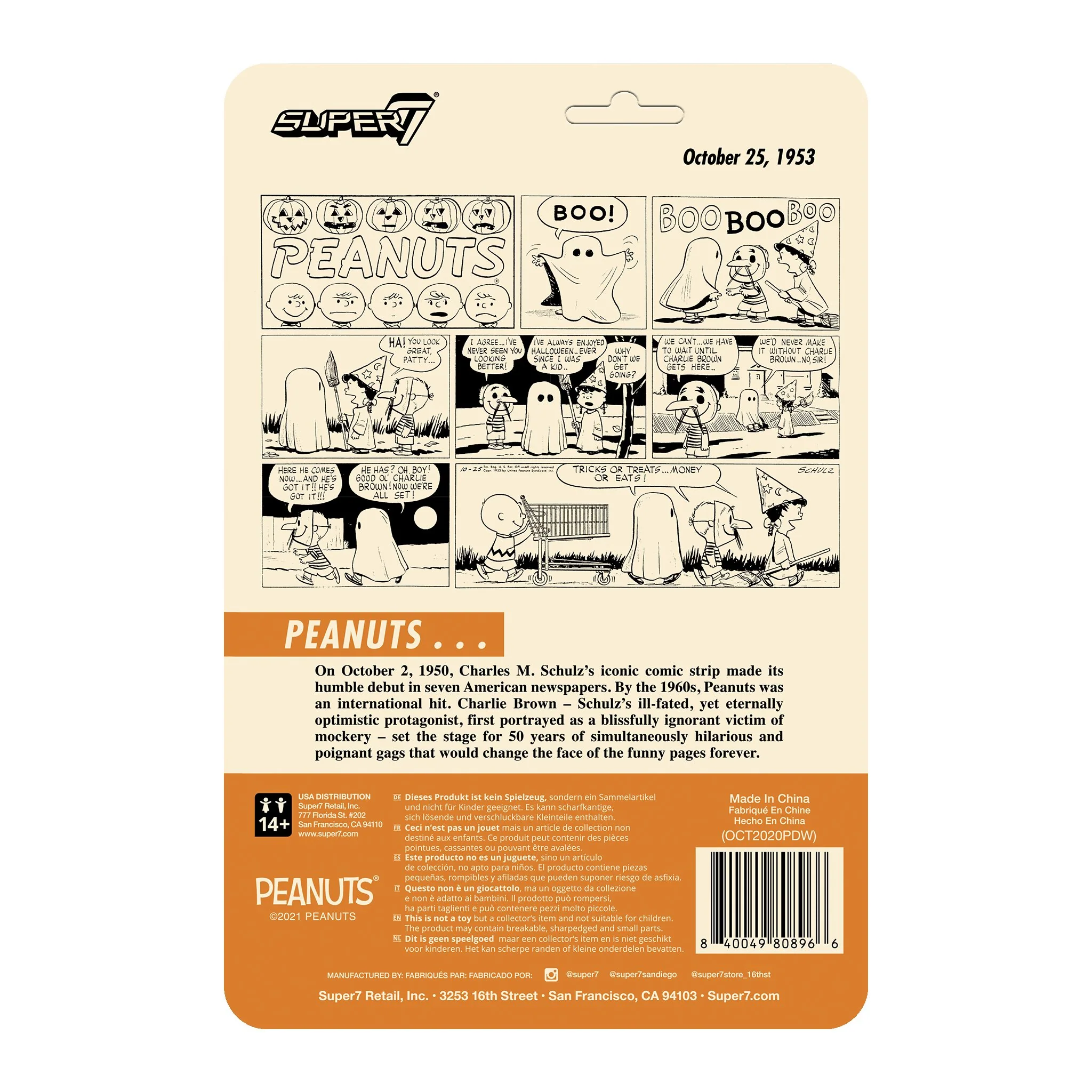 SUPER7 Peanuts ReAction Figure Wave 4 - Witch Violet - Image 3