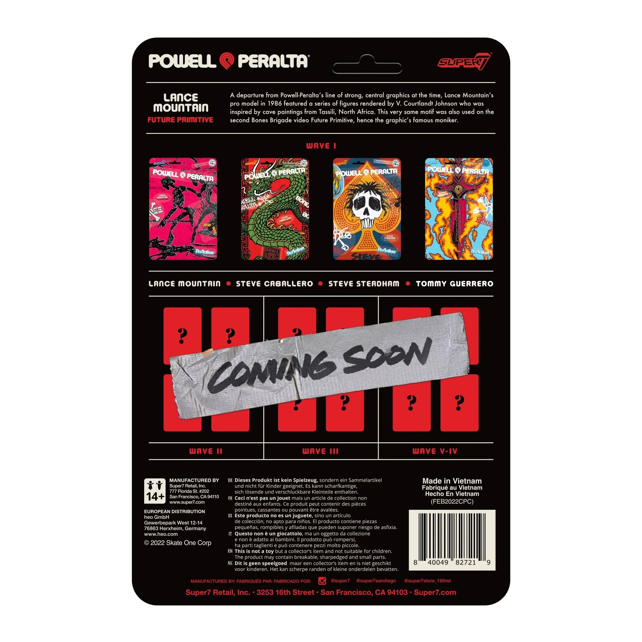SUPER7 - Powell & Peralta ReAction Figure Wave 1 - Lance Mountain - Image 3
