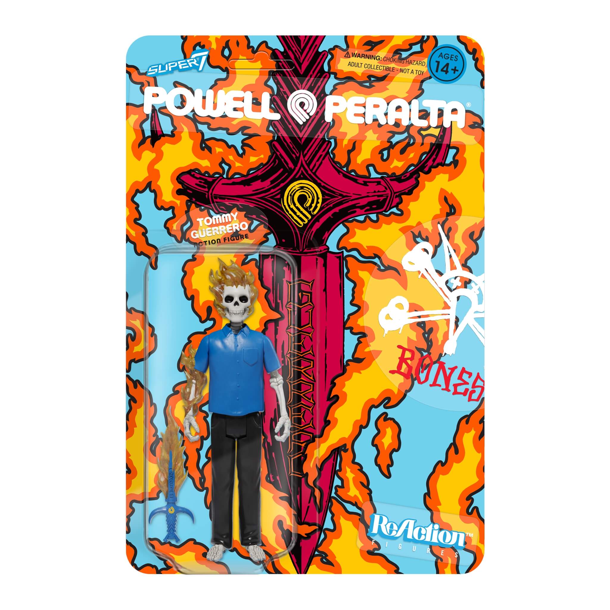 SUPER7 - Powell & Peralta ReAction Figure Wave 1 - Tommy Guerrero