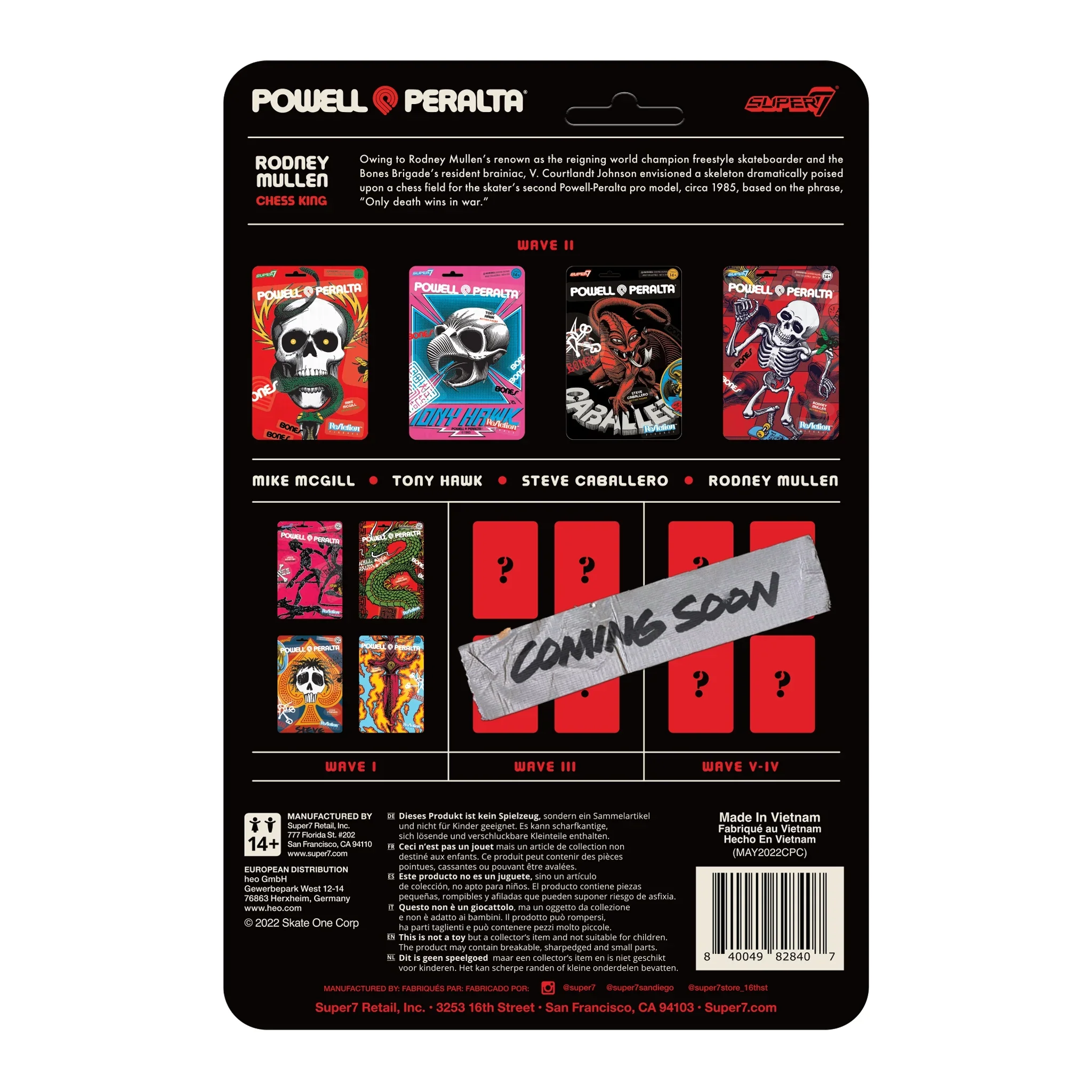 SUPER7 - Powell & Peralta ReAction Figure Wave 2 - Rodney Mullen - Image 3