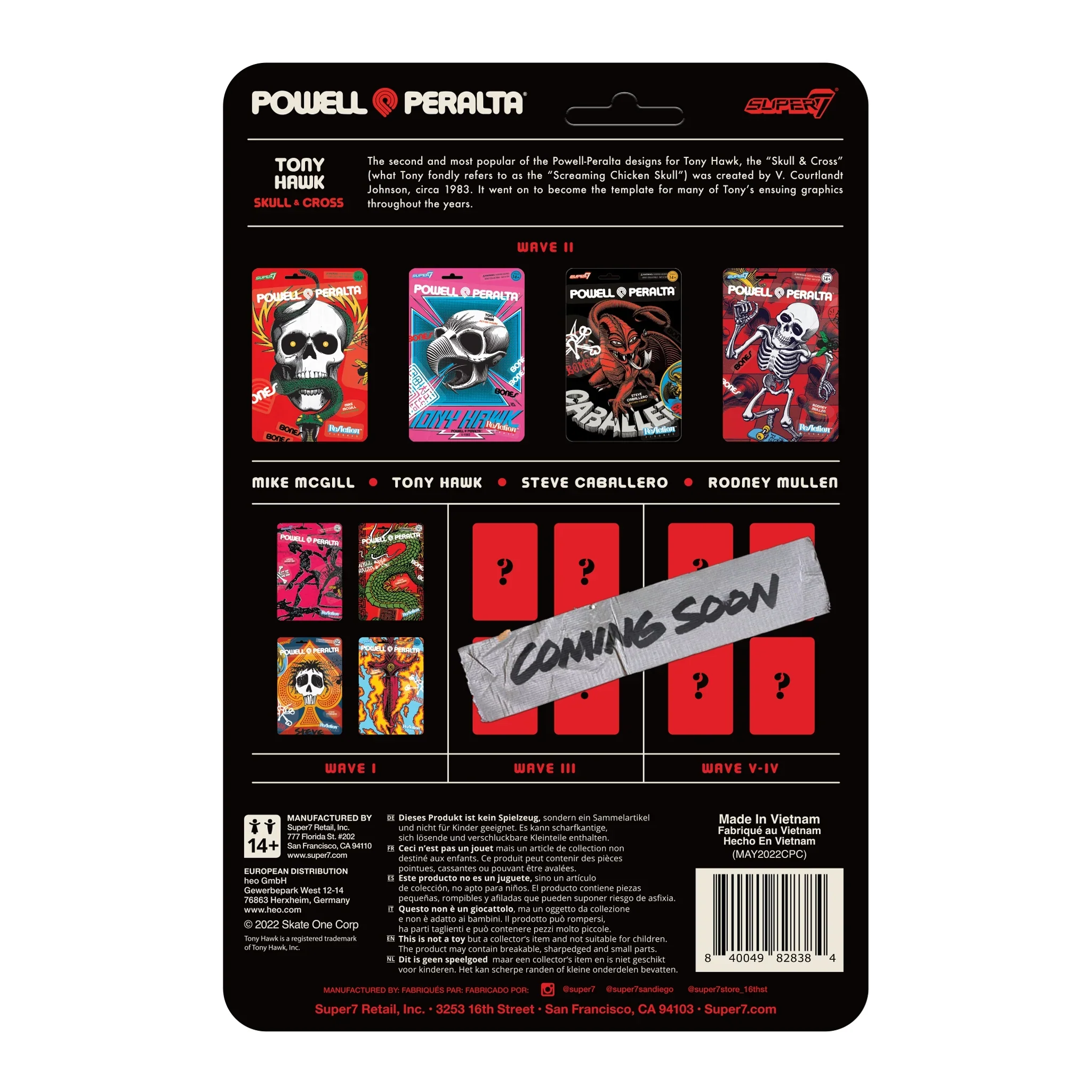 SUPER7 - Powell & Peralta ReAction Figure Wave 2 - Tony Hawk - Image 3