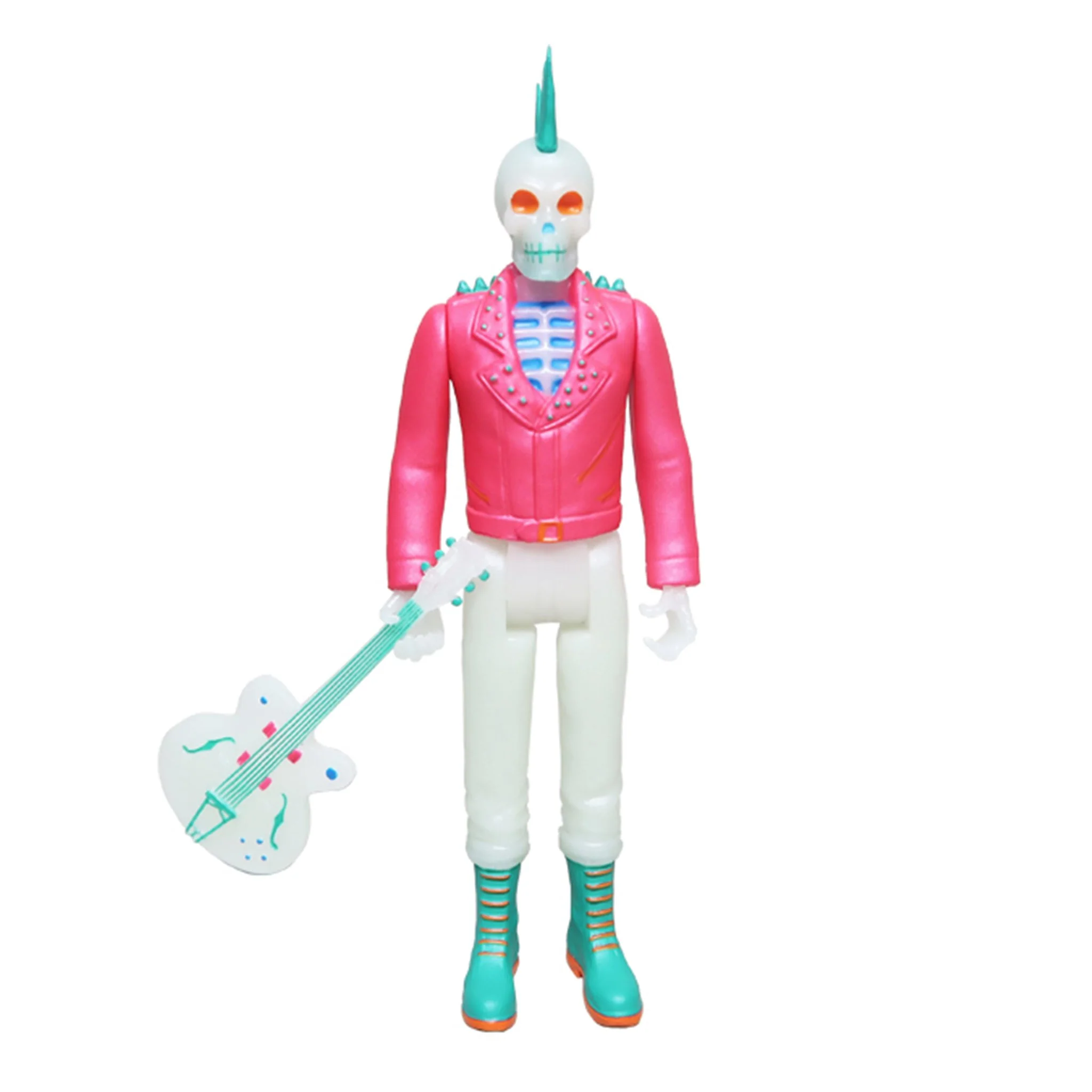 SUPER7 - Rancid ReAction Figure - Skeletim (Glow) - Image 2
