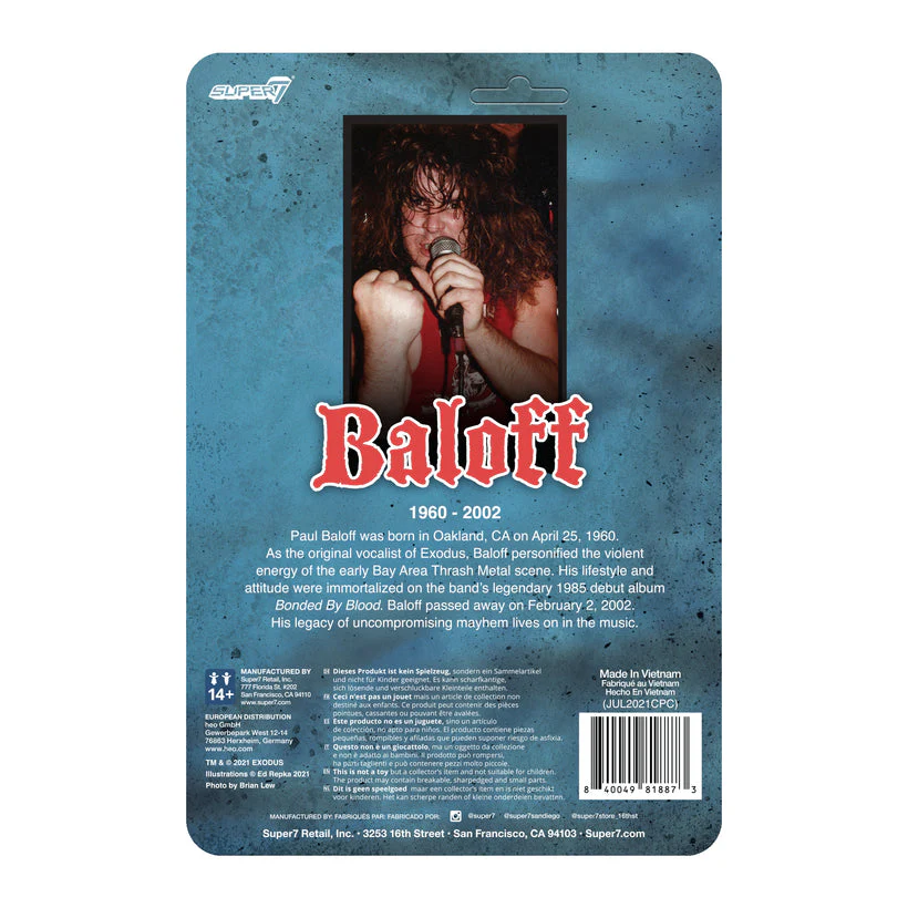 SUPER7 - ReAction Figure - Paul Baloff - Image 3