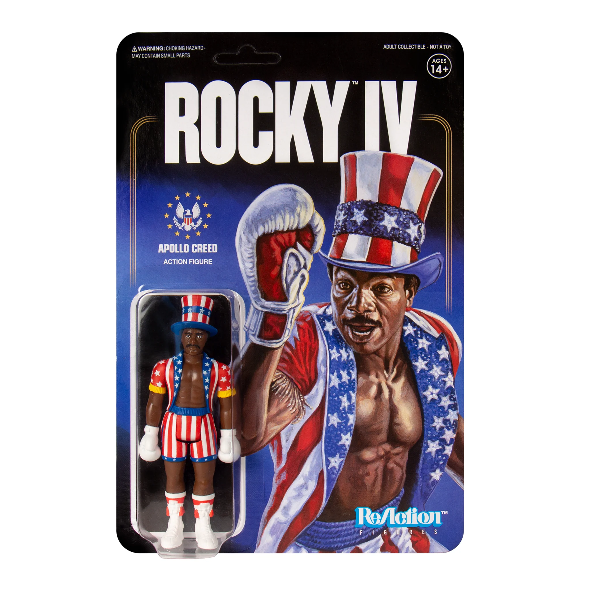 SUPER7 - Rocky ReAction Figure - Apollo Creed