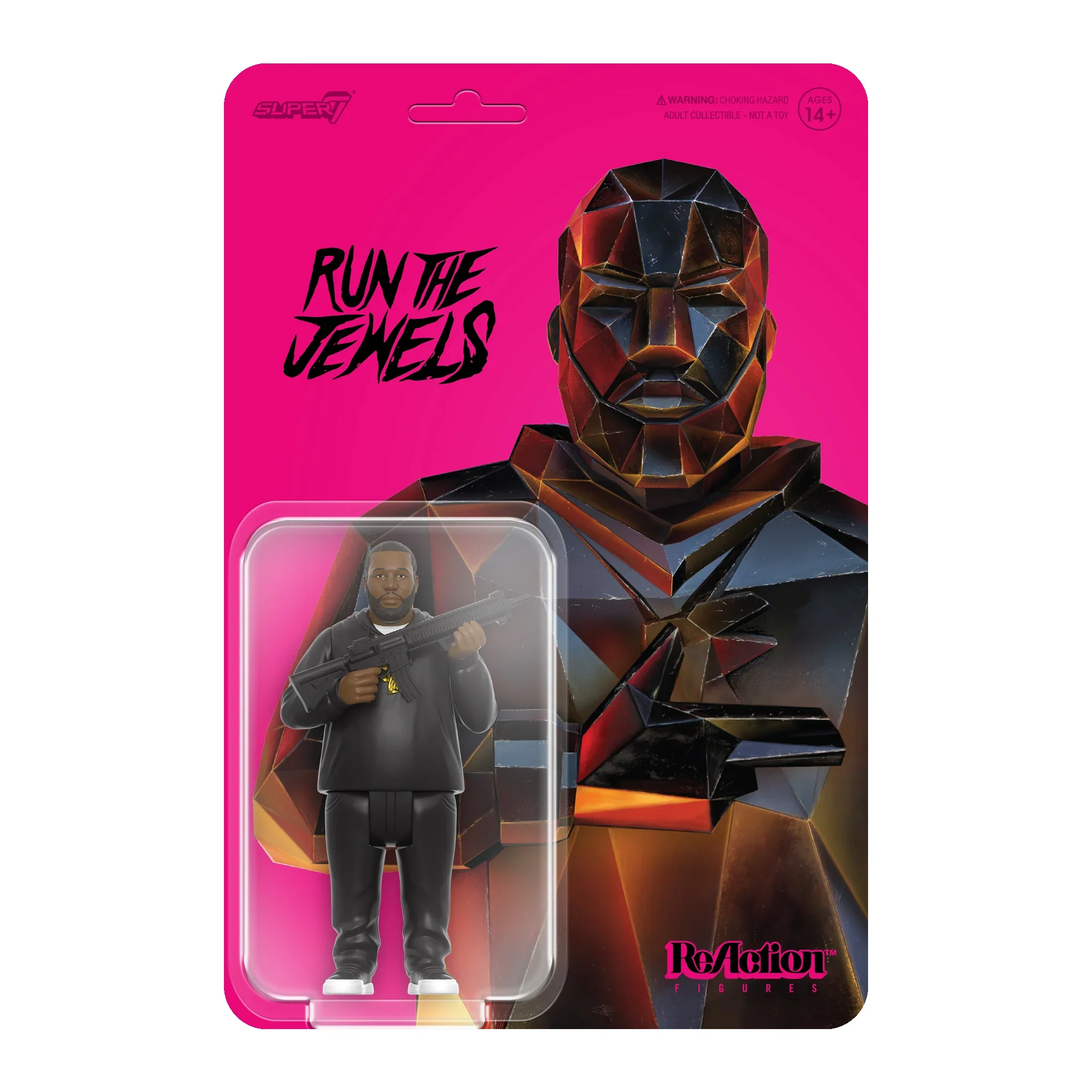 SUPER7 - Run the Jewels ReAction Figures Dangerous Killer Mike And El-P 2-Pack - Image 3