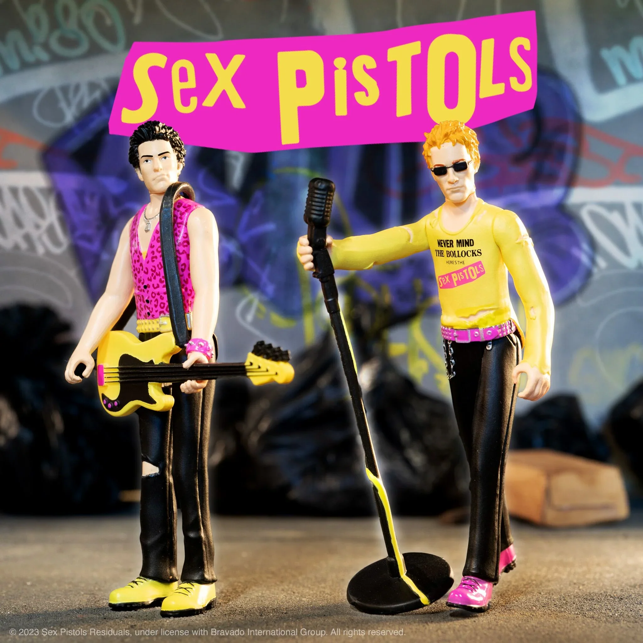 SUPER7 - Sex Pistols Reaction Figure - Johnny Rotten (Never Mind The Bollocks) - Image 4