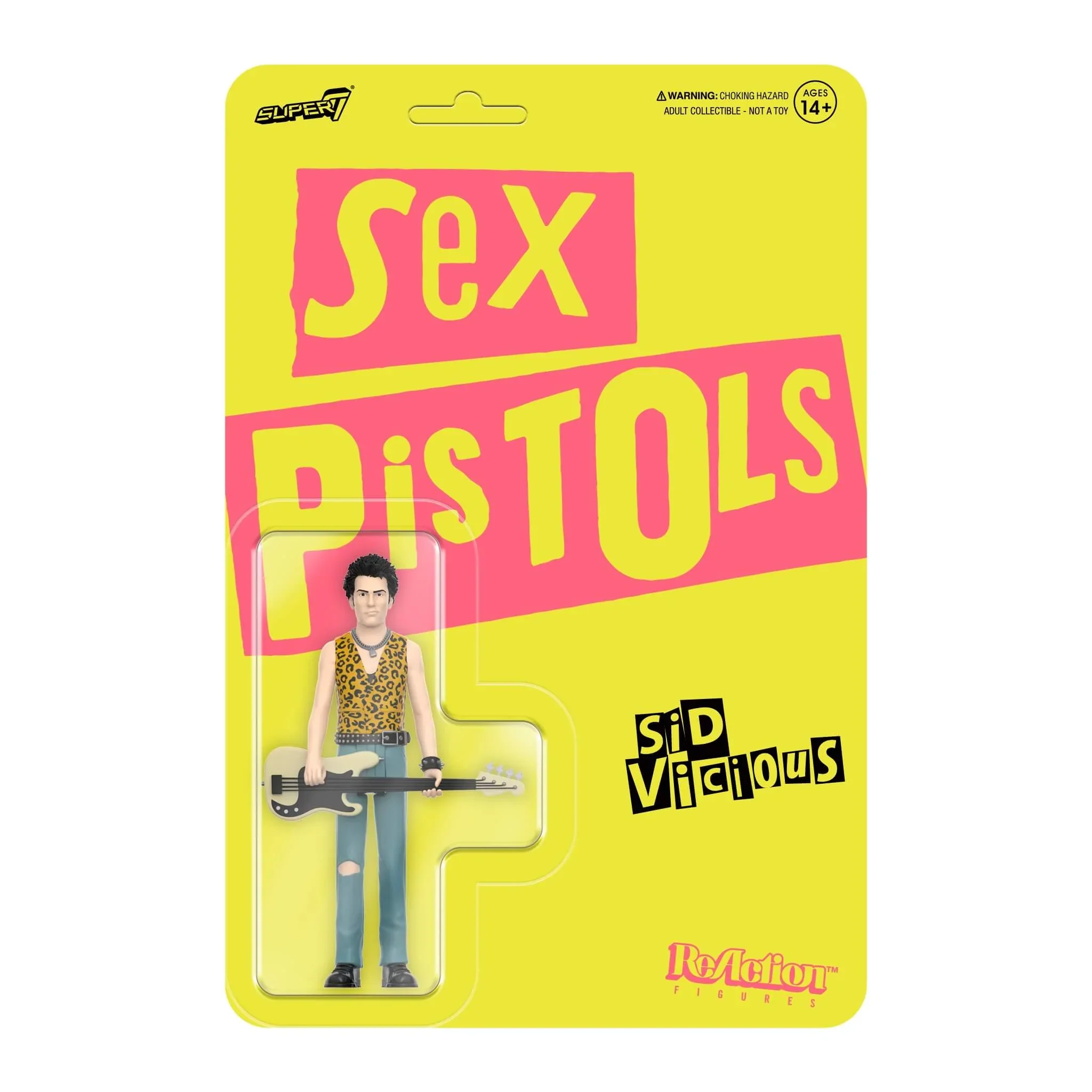 SUPER7 - Sex Pistols Reaction Figure - Sid Vicious