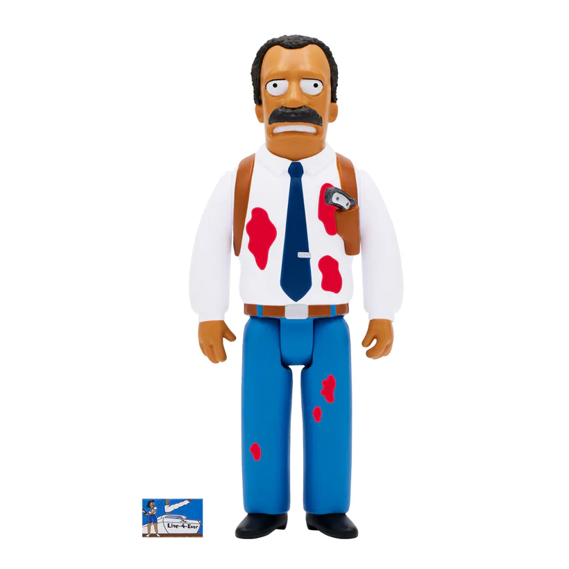 SUPER7 - Simpsons ReAction Figure - Wave 1 McBain - Scoey - Image 2