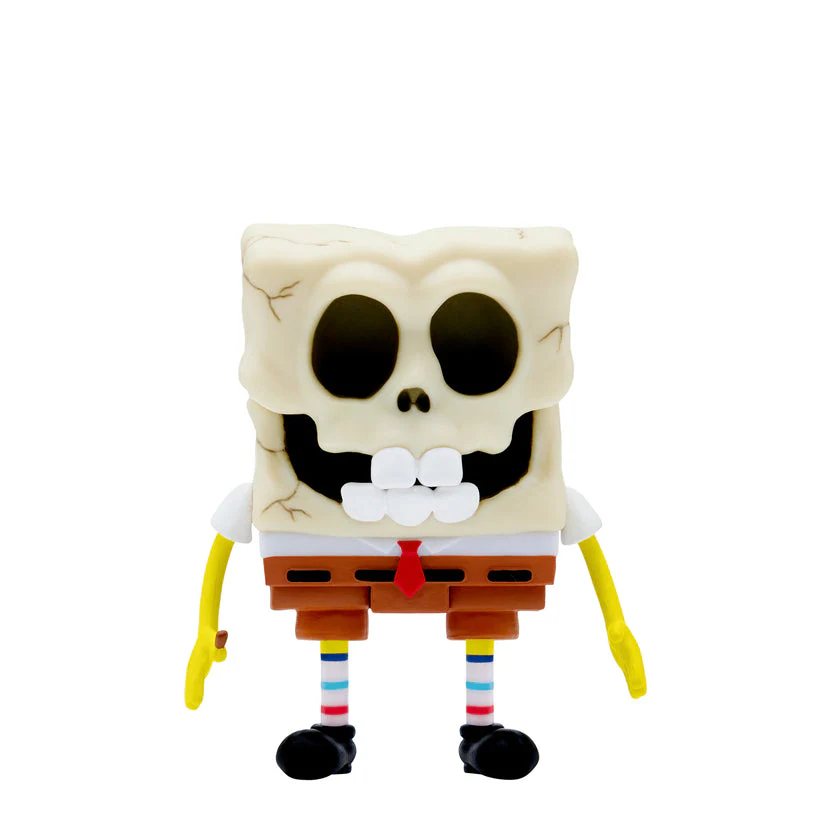 SUPER7 - Spongebob Squarepants ReAction Wave 2 Figure - Spongebob Skullpants - Image 2