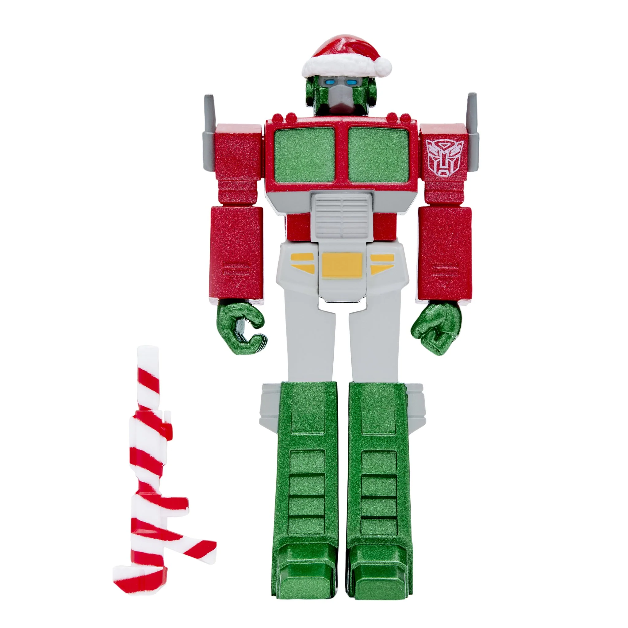 SUPER7 - Transformers ReAction Figure - Optimus Santa - Image 2
