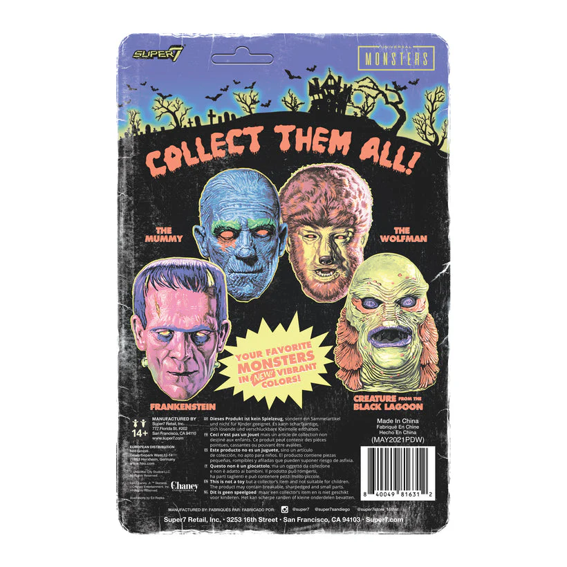 SUPER7 -Universal Monsters ReAction Figure - Frankenstein (Costume Colors) - Image 3