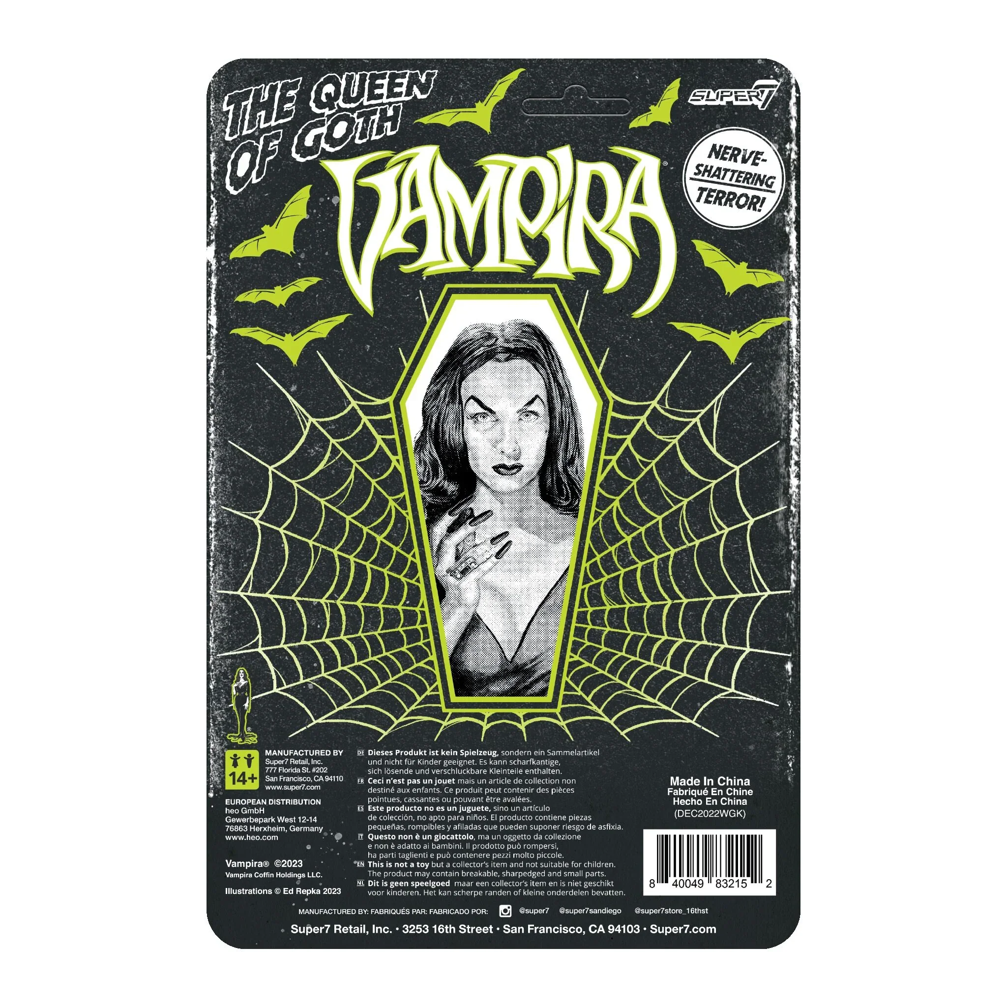 Super7 - Vampira ReAction Figure - Image 2