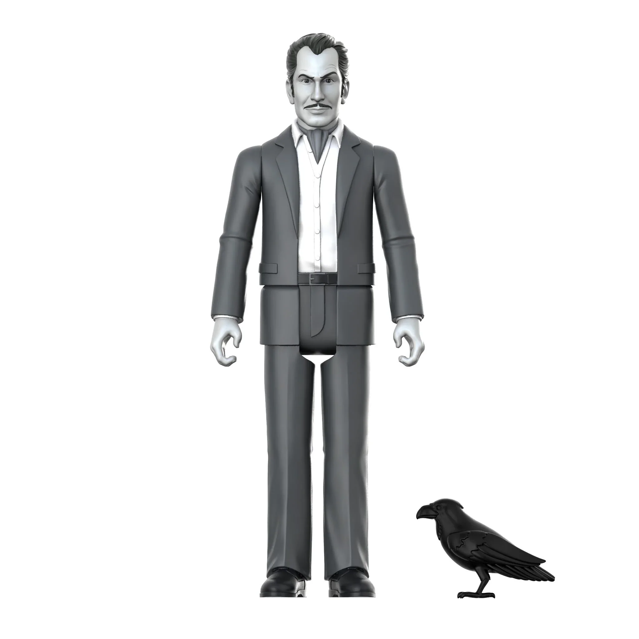 SUPER7 - Vincent Price ReAction Figure Vincent Price (Grayscale) - Image 2
