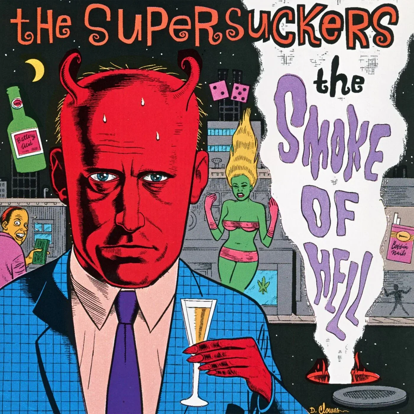 Supersuckers - The Smoke Of Hell (Opaque Red Vinyl) (New Vinyl)