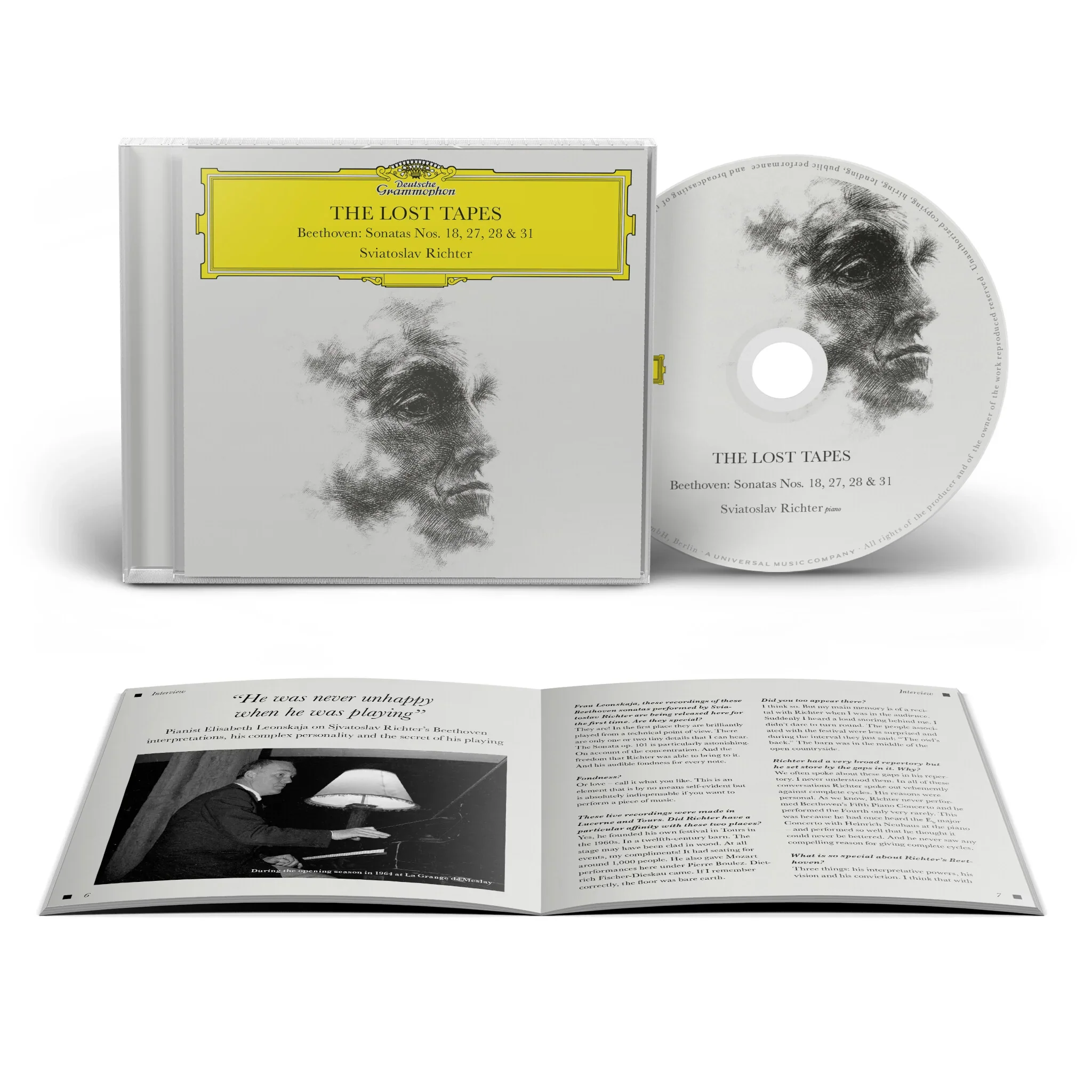 Sviatoslav Richter - Beethoven: Sonatas Nos. 18, 27, 28 & 31 (New CD) - Image 2