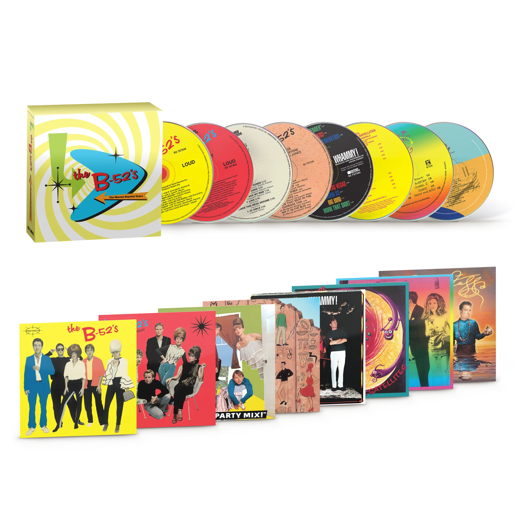 The B-52's - The Warner Reprise Years (8CD) (New CD) - Image 2
