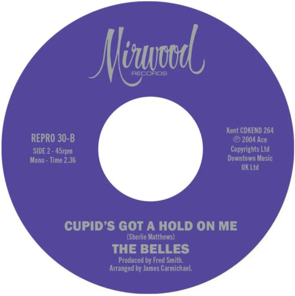 The Belles - Don't Pretend / Cupid's Got A Hold On Me (7") (New Vinyl) - Image 2