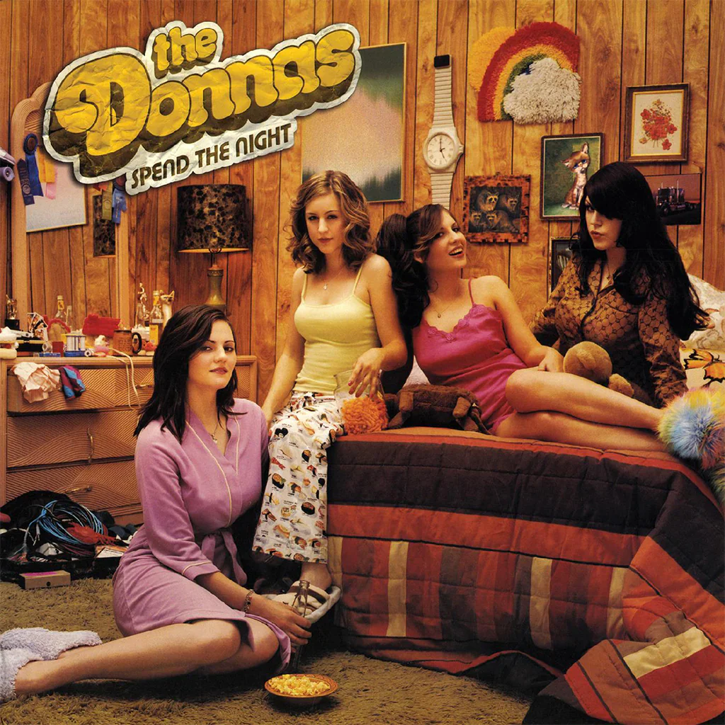 The Donnas - Spend The Night (Clear With Canary & Pink Splatter Vinyl) (New Vinyl)