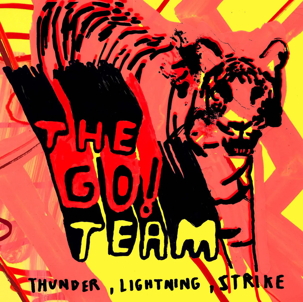 The Go! Team - Thunder, Lightning, Strike (Red Vinyl) (New Vinyl)