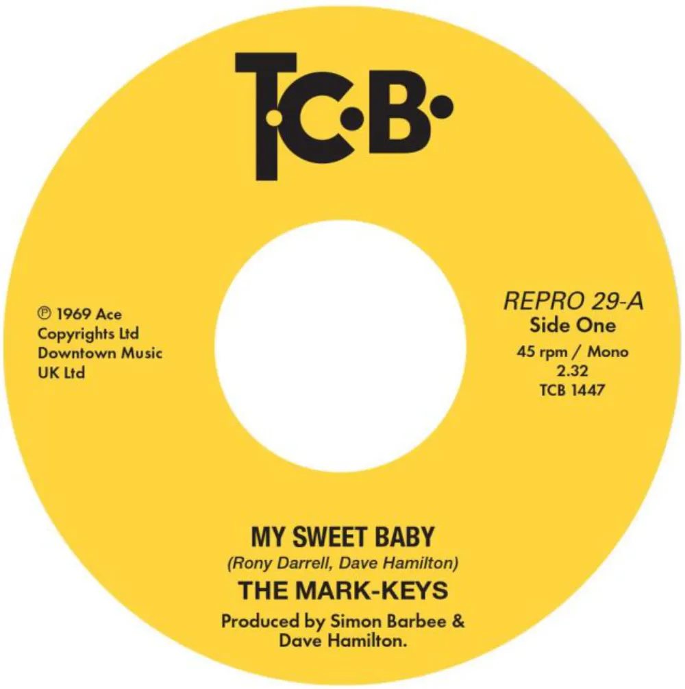 The Mark-Keys - My Sweet Baby/Heavenly Thing (7") (New Vinyl)