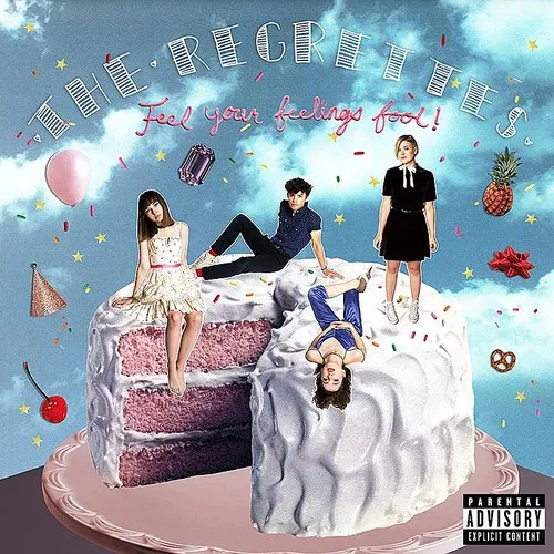 The Regrettes - Feel Your Feelings Fool! (Marbled Pink & Blue Vinyl) (New Vinyl)