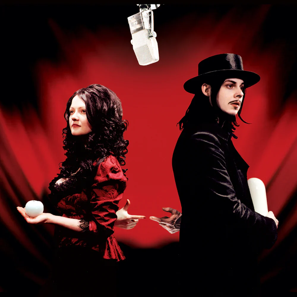 The White Stripes - Get Behind Me Satan (20th Anniv. 2LP Red & White Vinyl) (New Vinyl)