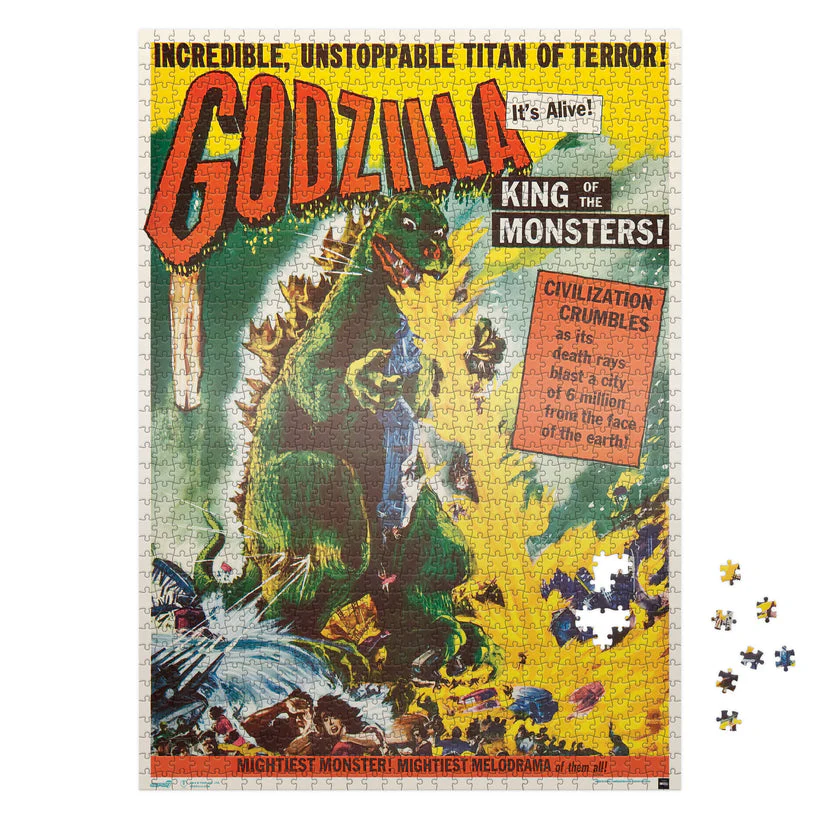 Toho Puzzle - Godzilla King of Monsters (U.S. Release One Sheet Poster) - Image 2