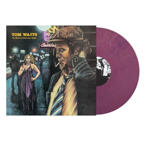 Tom Waits - The Heart Of Saturday Night (50th Anniv. Raspberry Beret Colour Vinyl) (New Vinyl) - Image 2