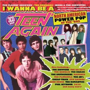 V/A - I Wanna Be A Teen Again: American Power Pop 1980-1989 (3CD) (New CD)