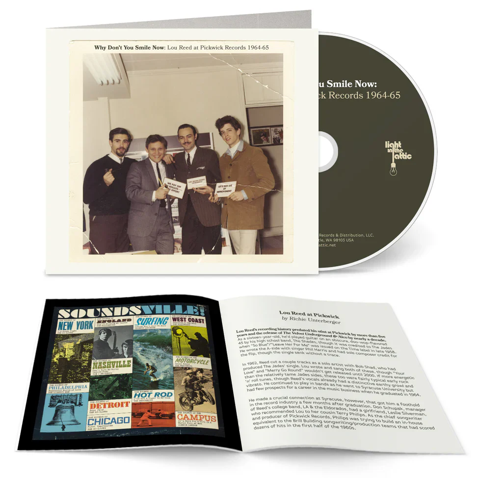 V/A - Why Don't You Smile Now: Lou Reed at Pickwick Records 1964-65 (New CD) - Image 2