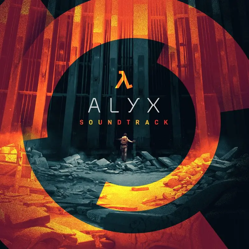 Valve - Half-Life: Alyx (Official Game Soundtrack) (2LP/Orange With Black Splatter) (New Vinyl)