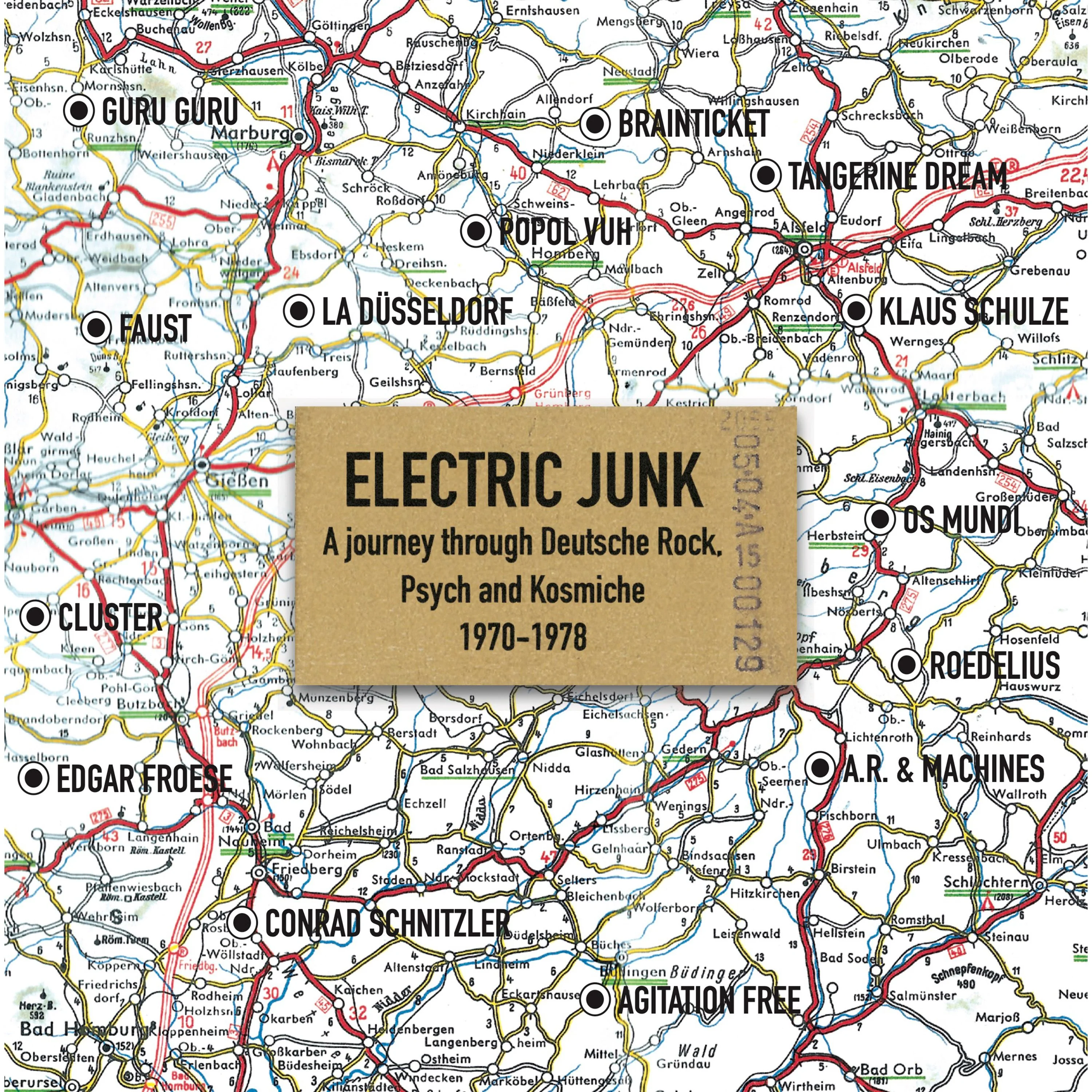 Various - Electric Junk: A Journey Through Deutsche Rock, Psych and Komische 1970-1978 (New CD)