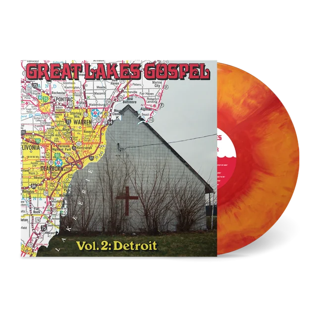 Various - Great Lakes Gospel Vol. 2: Detroit (Fire Coloured Vinyl) (New Vinyl) - Image 2