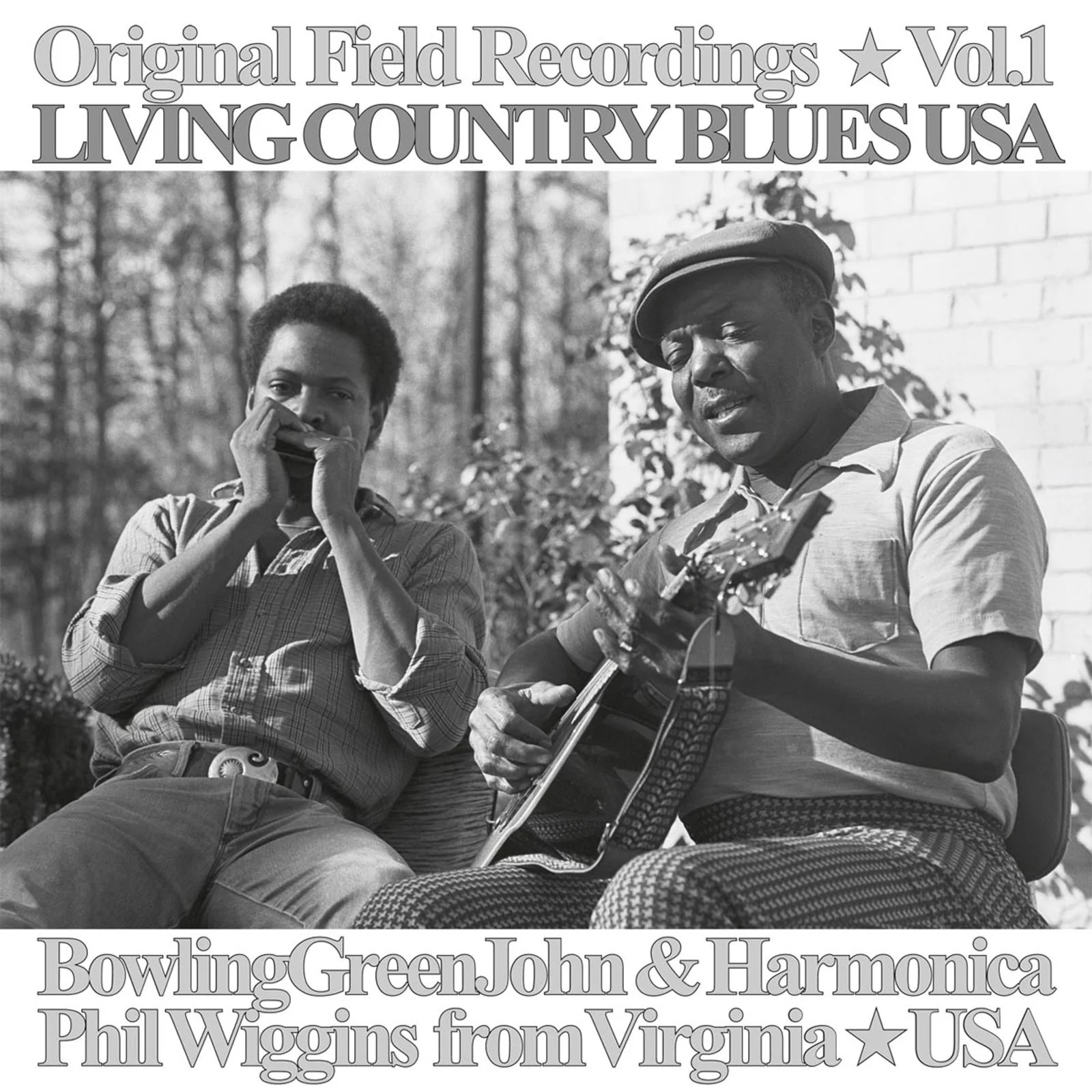 Various - Living Country Blues Vol. 1 / Bowling Green John & Harmonica Phil Wiggins from Virginia (New Vinyl)